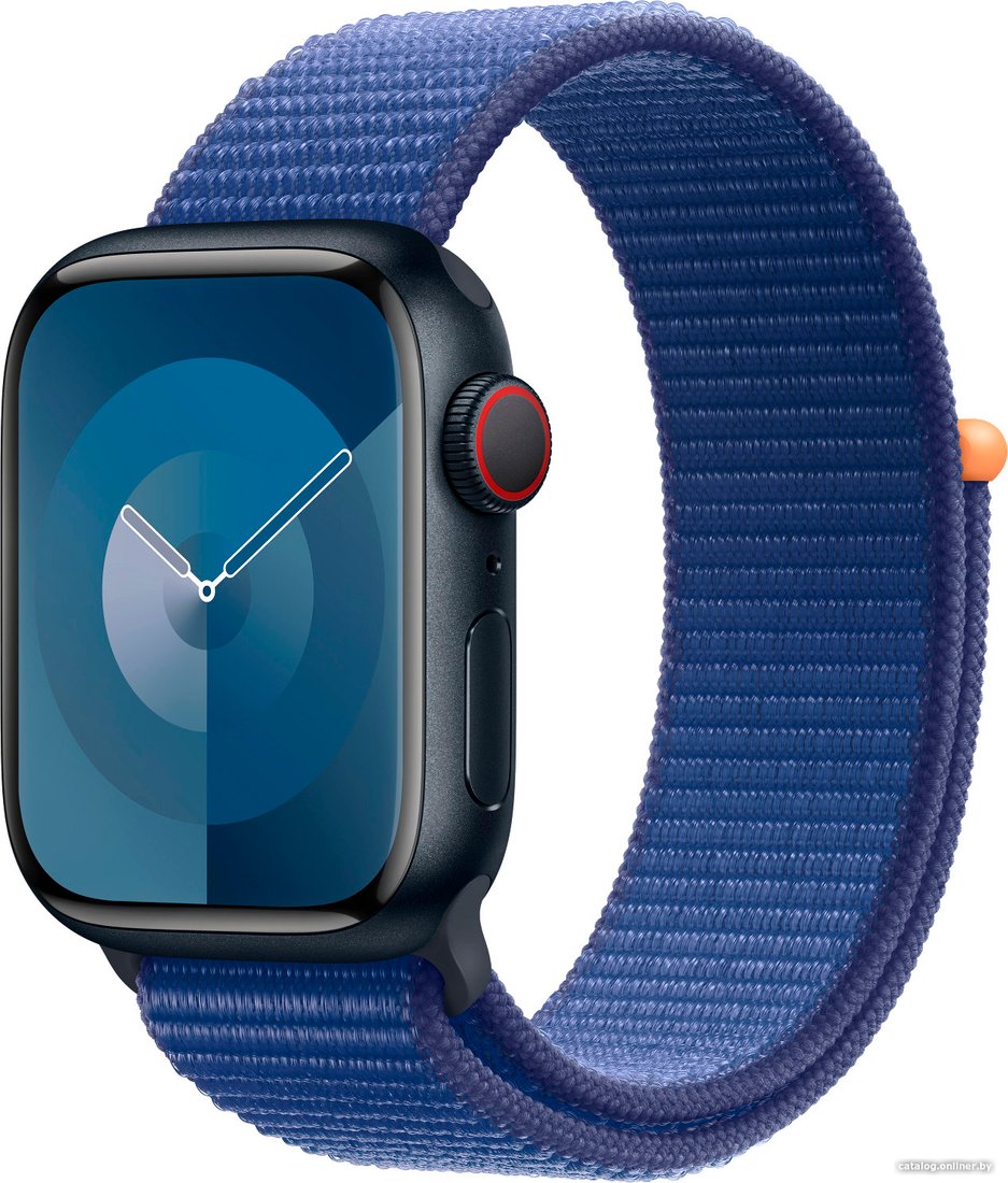 Ремешок Apple Sport Loop MW4L3 (41 мм, синий океан, размер R)