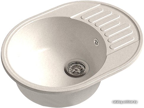 Кухонная мойка GranFest QUARZ Z-58 (белый)