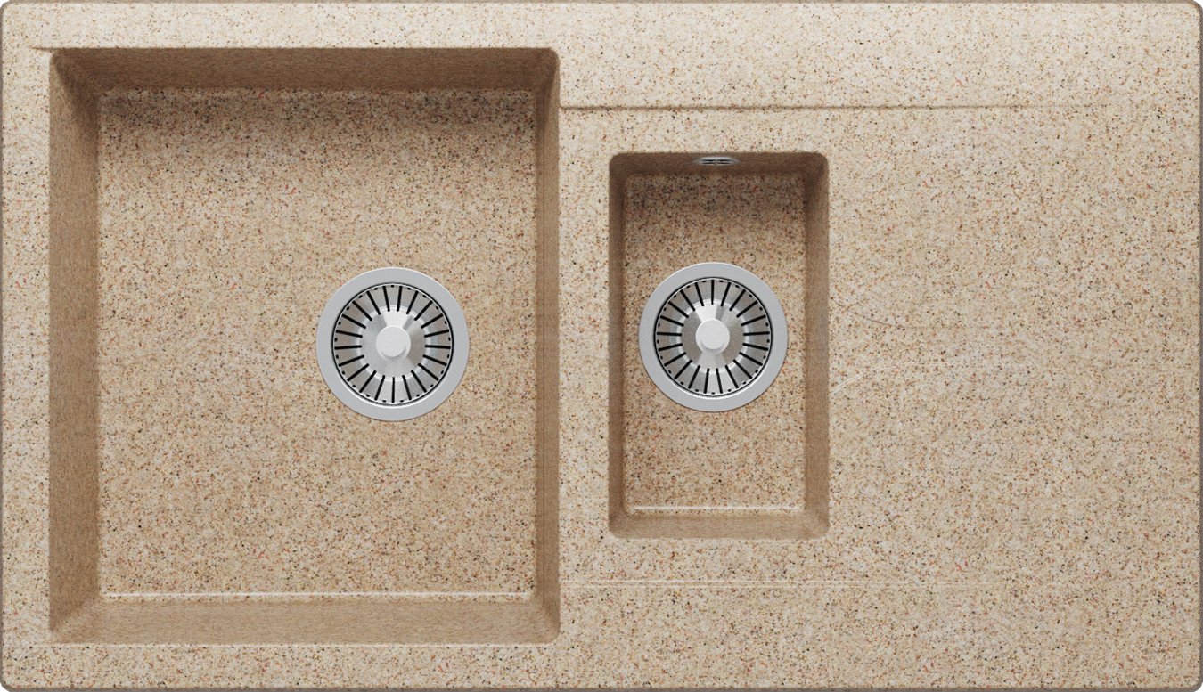 

Кухонная мойка Polygran Brig 870 (песочный)