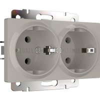 Розетка Werkel W1272004 (дымчатый)