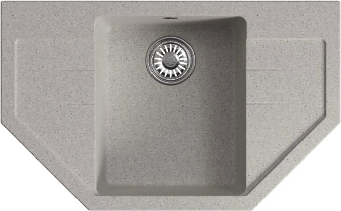 

Кухонная мойка Mixline ML-GM24 552054 (серый)