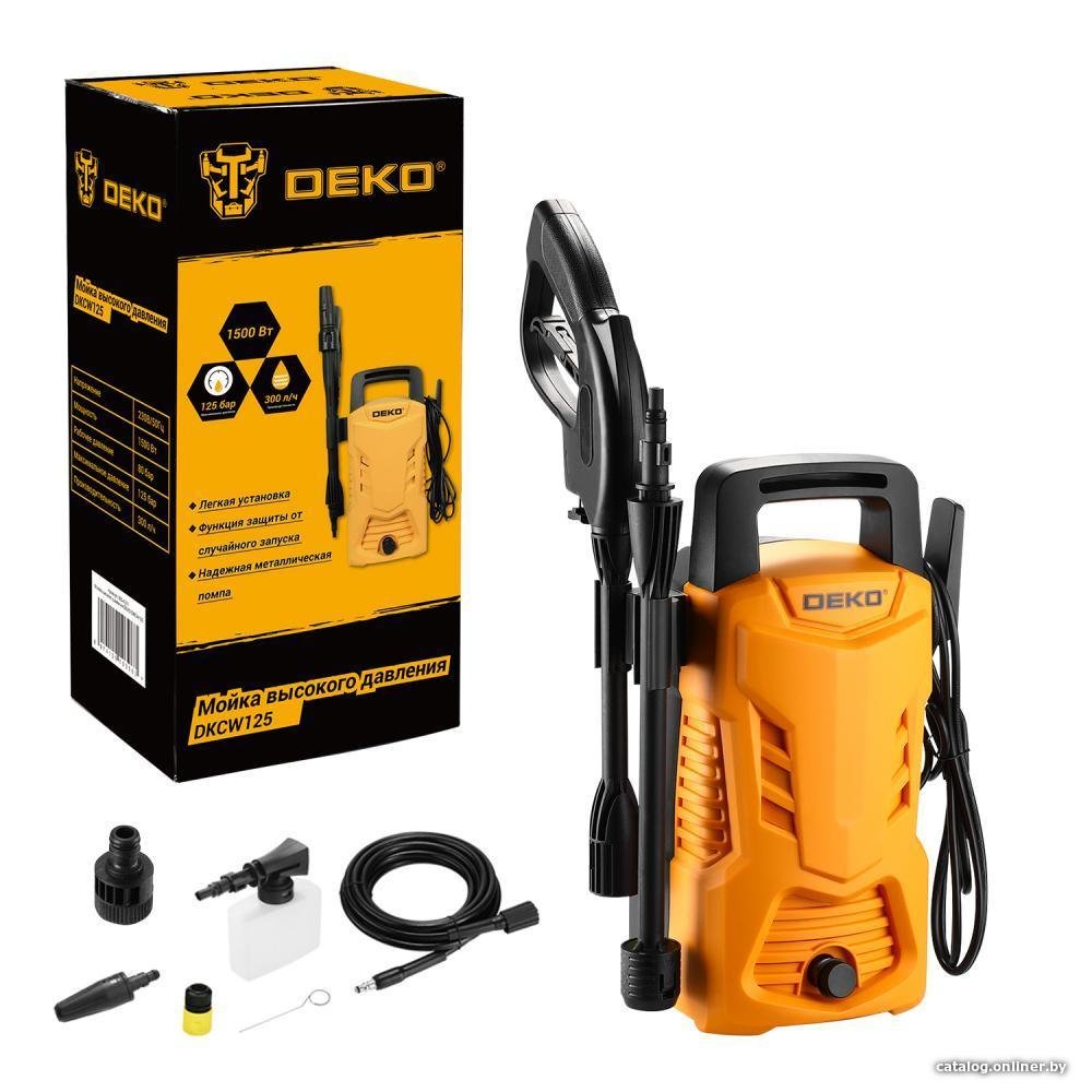 Мойка высокого давления Deko DKCW125