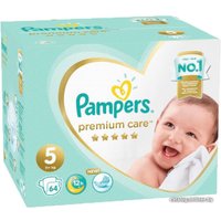 Подгузники Pampers Premium Care 5 Junior (64 шт)