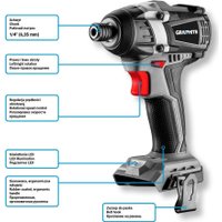 Винтоверт GRAPHITE 58G024 (без АКБ)