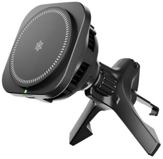 

Держатель для смартфона Olmio ICE Cool 15W QI