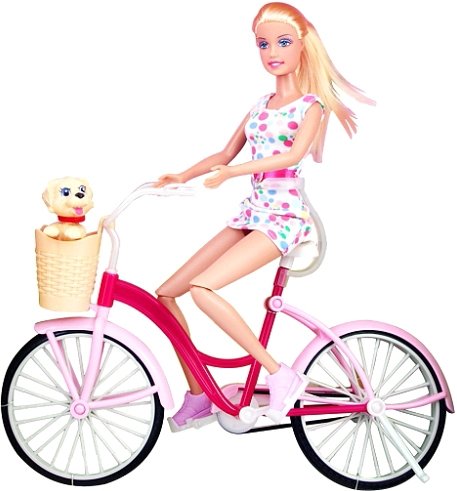 

Кукла Defa Lucy на велосипеде 8276