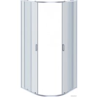 Душевой уголок Aquatek 80x80 AQ ARI RO 08020CH (хром/прозрачное стекло)