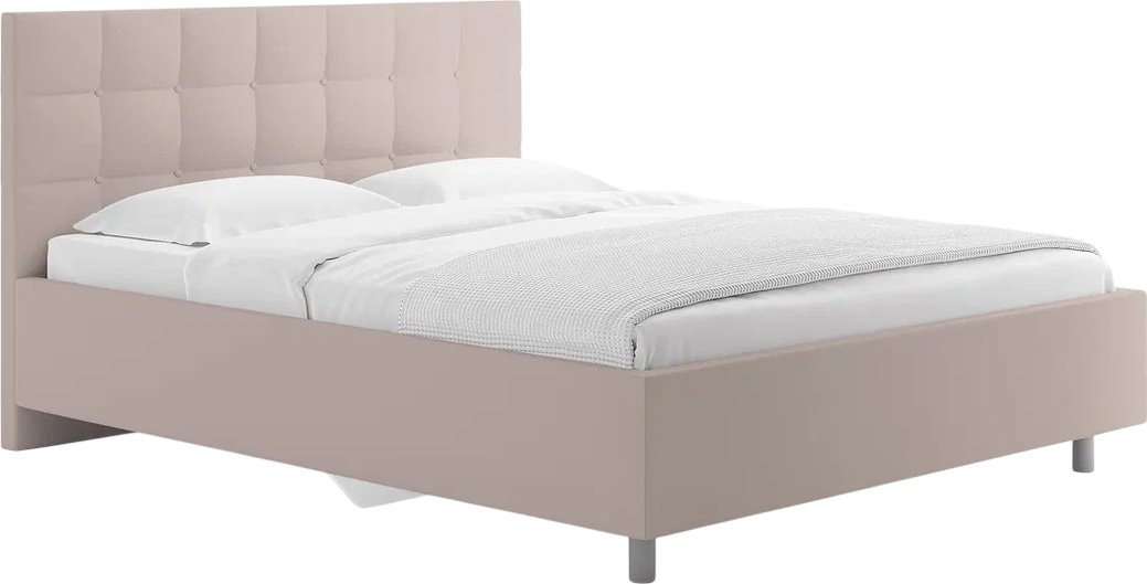 

Кровать Сонум Корсо 160x200 (велутто латте)