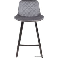 Стул AksHome Leros (серый велюр HLR-21/черный)