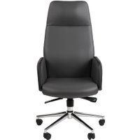 Офисное кресло CHAIRMAN 929 (экопремиум черный/серый)