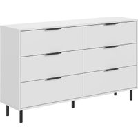Комод Mio Tesoro Rimini KOM6S (белый/белый)
