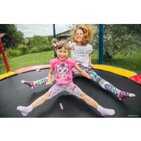 Батут Sundays Acrobat-D252 (зеленый, с сеткой)