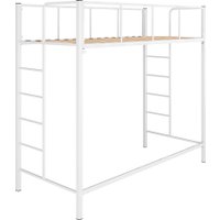 Кровать-чердак Князев Мебель Хельга 1 ХЕ1.90.200.Б (белый муар)