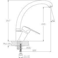 Смеситель Valfex Proxima Chrome VF.4113