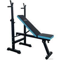 Силовая скамья Calviano 1008 (черный/синий)