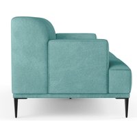 Диван Олмеко Бергамо 2-х местный (велюр, барни минт)