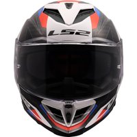 Мотошлем LS2 FF818 Storm III Sporty (M, белый/синий/красный)