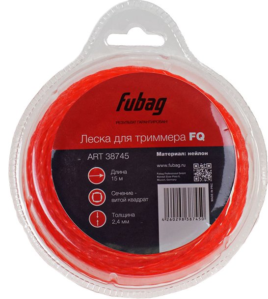 

Леска для триммера Fubag FQ 38745