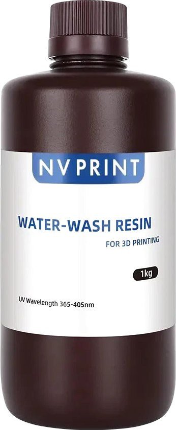 

Фотополимер NV Print NV-3D-WATER-WASHABLE-RESIN-WHITE (1кг, белый)