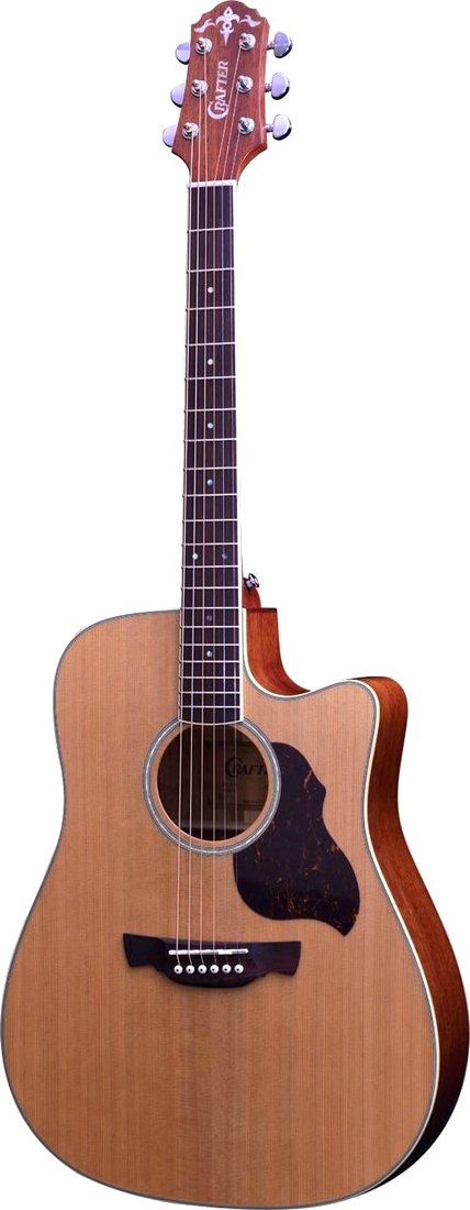 

Электроакустическая гитара Crafter DE-7/NС