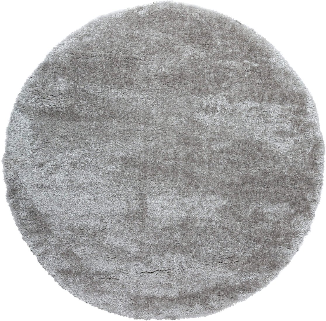 

Ковер для жилой комнаты Radjab Carpet Паффи шагги круг P001A 6348RK 0.8x0.8 (grey)