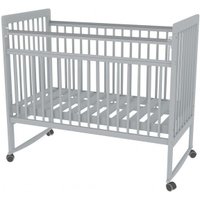 Классическая детская кроватка Bambini 16.20.16.03 (серый)