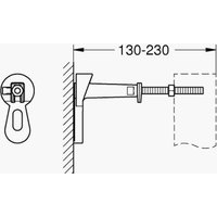 Унитаз подвесной Saniteco KW-9004WS + GROHE Rapid SL 38721001