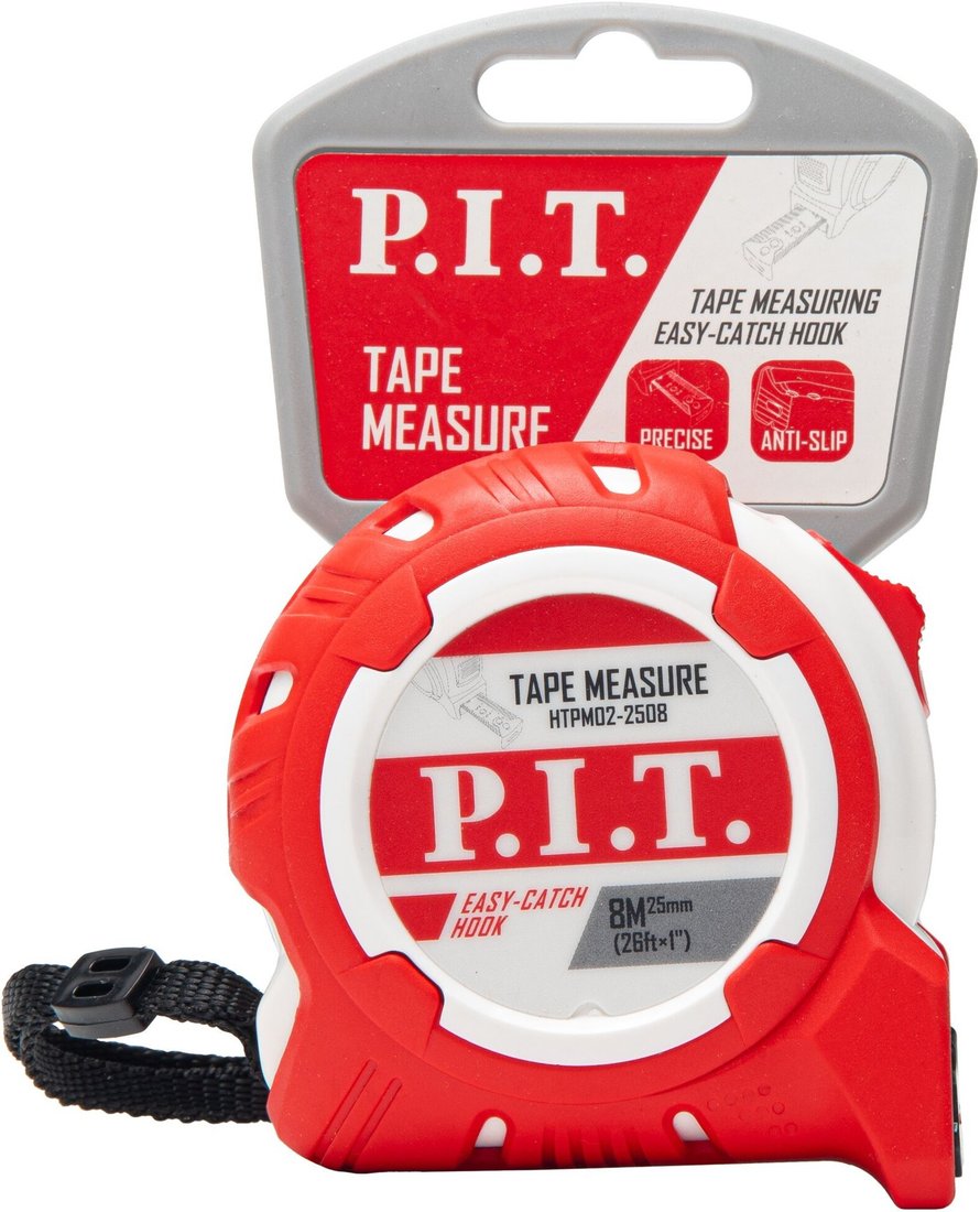 Рулетка P.I.T. HTPM02-2508