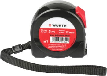 

Рулетка Wurth 1K-PT18 071465005 (5м/19мм)