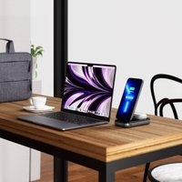 Беспроводное зарядное Satechi Duo Wireless Charger Power Stand