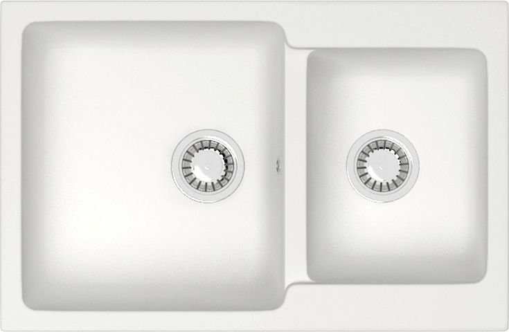 

Кухонная мойка MARRBAXX Карельский камень модель 191/G31 (белый)