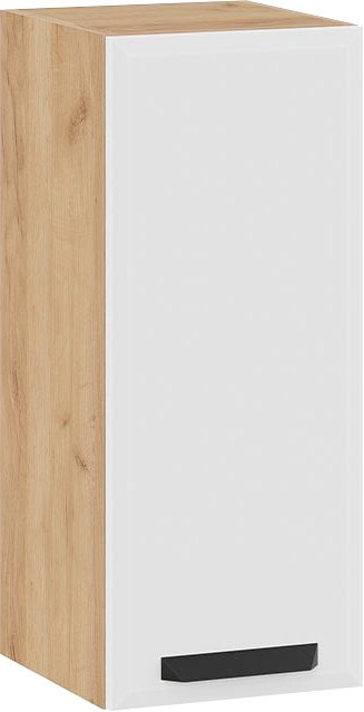 

Шкаф навесной Трия Тиана 1В3 (дуб крафт золотой/белый супермат)