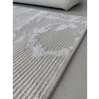 Ковер для жилой комнаты LAXMI Comfort Plus 244 прямоугольник (2.4x3.4, Cream/Cream)