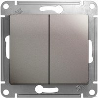 Выключатель проходной Schneider Electric Glossa GSL001265 (платиновый)