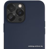Чехол для телефона VLP Silicone with MagSafe для iPhone 14 Pro Max 1051023 (темно-синий)