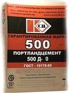 Цемент Красносельскстройматериалы М500 Д0 25 кг