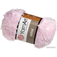 Пряжа для вязания Yarnart Mink 347 50 г 75 м (нежно-розовый)