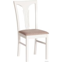 Стул TetChair Hermes 43x49x94 (дерево гевея/Ivory White/ткань серый)