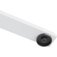 Стол с регулировкой высоты ErgoSmart Wooden Electric Desk Prime 1200х600х27 мм (прямой край, дуб натуральный/белый) в Витебске