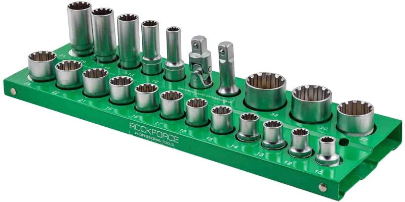 

Набор головок слесарных RockForce RF-50221
