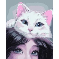 Картина по номерам Феникс+ Кошачьи нежности 67953