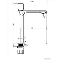 Смеситель Maxonor Pure Life PL1189-9
