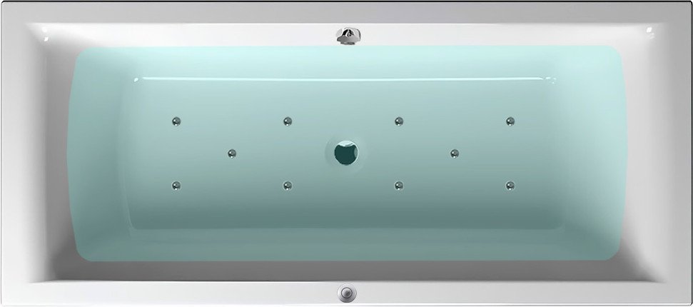 Ванна Whirlpool Model-C Easy-A 170x75 с массажем B168001005A (белый)