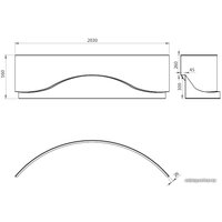 Ванна Lavinia Boho Aveo 140х140 37040140