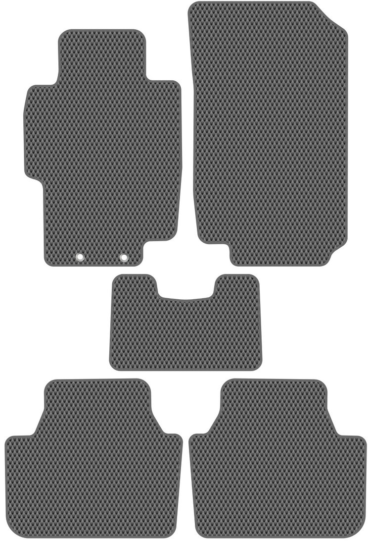 

Комплект ковриков для авто Alicosta Honda Accord VII (седан / CL7, CL9) 2002 - 2008 (серый, ромб)