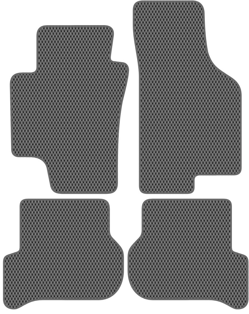 

Комплект ковриков для авто Alicosta Volkswagen Golf Plus (хэтчбек 5 дв / Mk5) 2004 - 2014 (серый, ромб)