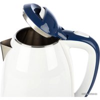 Электрический чайник Матрена MA-122 (стальной/синий/белый)