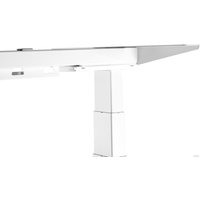 Стол для работы стоя ErgoSmart Wooden Unique Ergo Desk 1300х750х27 мм (дуб натуральный/белый)
