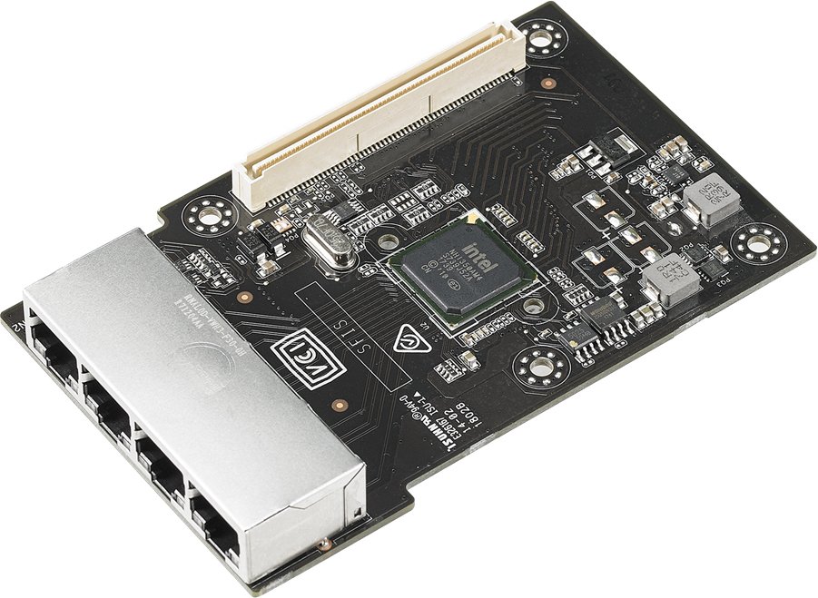 

Сетевой адаптер ASUS MCI-1G/350-4T