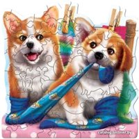 Пазл Нескучные игры Dogs in the socks 8419/36